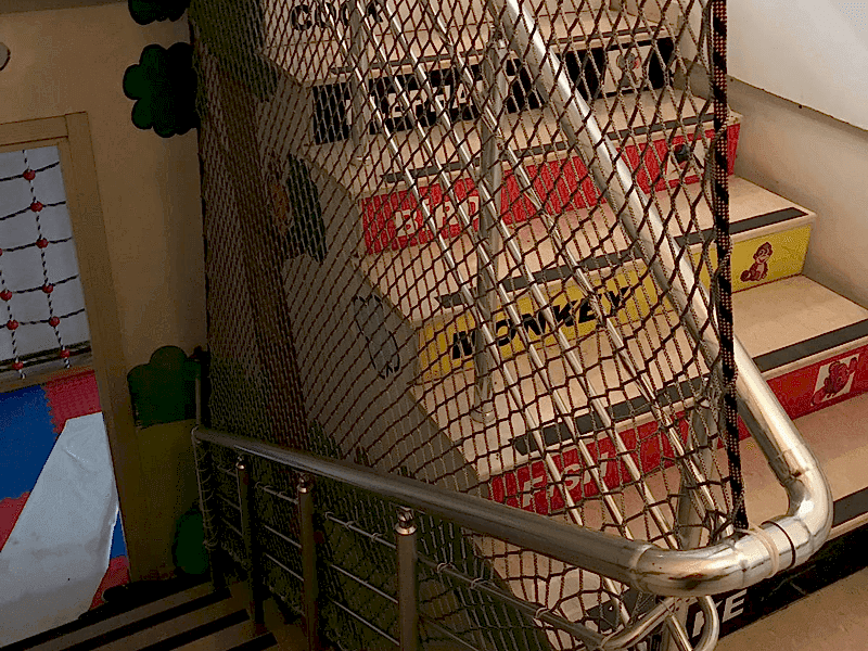 Merdiven Güvenlik Filesi